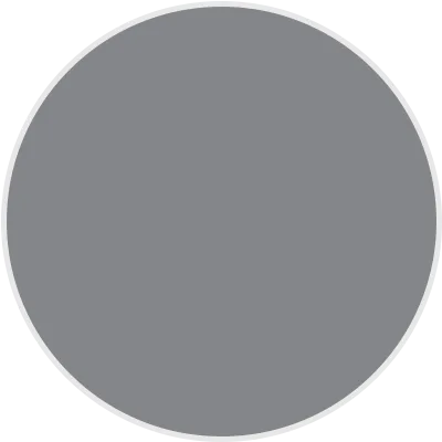 Color swatch: grey, #848689